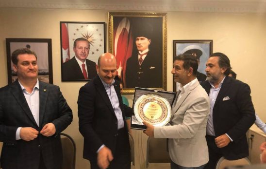 İçişleri Bakanımız Sayın Süleyman SOYLU’yu Misafir Ettik