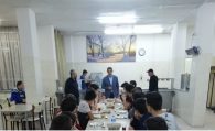 Vakıf baskanımız Kağıthane Profilo meslek lisesi  yatılı öğrencileri ile birlikte