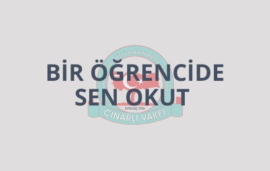 Bir Öğrenci De Sen Okut 2017